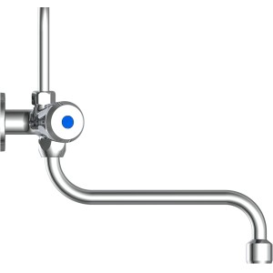 Schütte Niederdruck Spültischarmatur für 5L Boiler, Chrom, Zweigriffarmatur.
