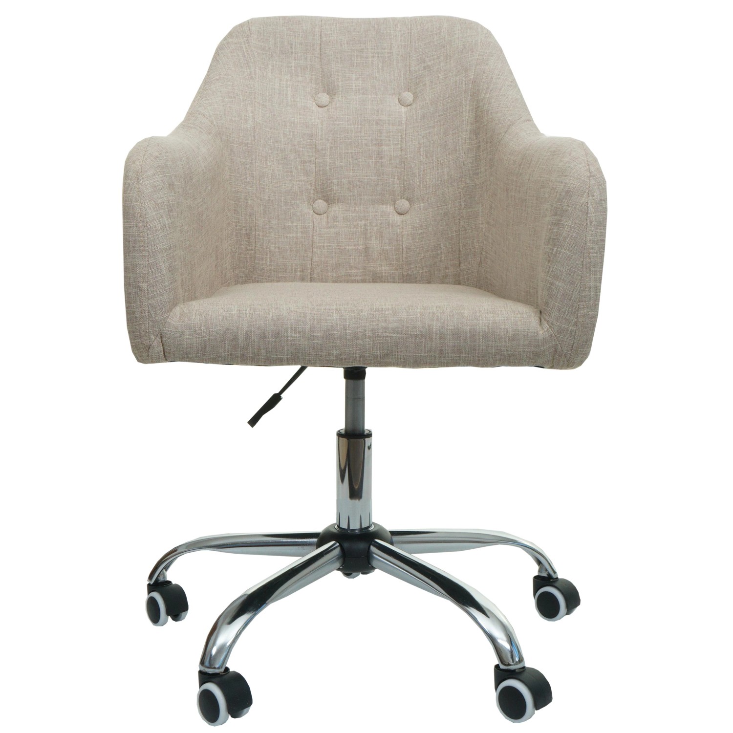 MCW Bürostuhl L92 Stoff/Textil Creme günstig online kaufen