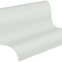 Rolle A.S. Création Vliestapete Uni in Grün, textile Optik für Wohnräume.