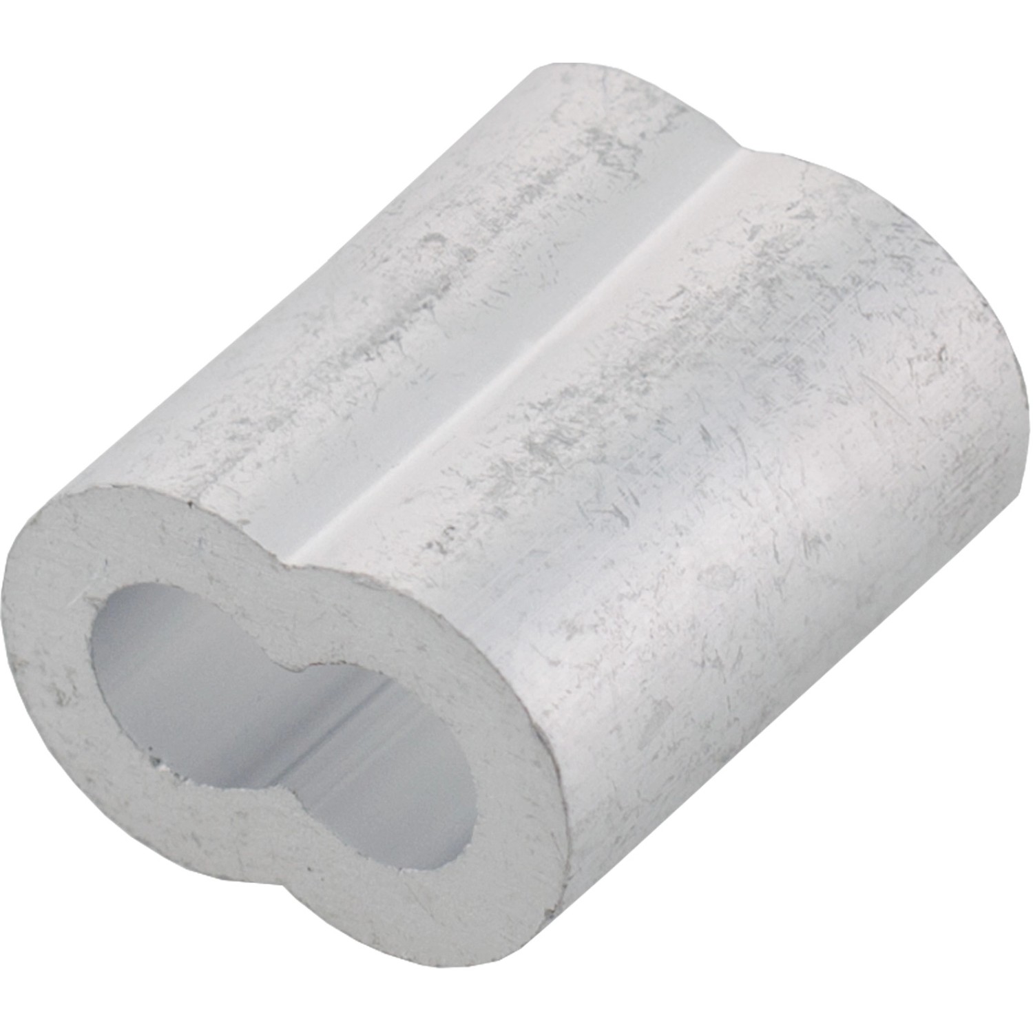 Pressklemmen Aluminium 4,6mm - Quetschhülsen Für Seile 18mm Länge