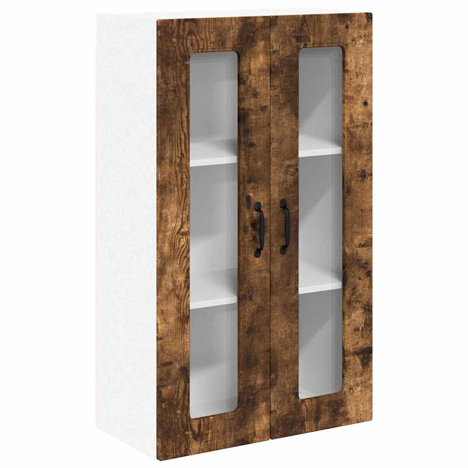 vidaXL Küchenwandschrank mit Regal Geräucherte Eiche 60 x 31 x 100 cm 88482 günstig online kaufen