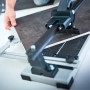 LUX Fliesenschneider FSM-1000 Professional beim Fliesenzuschnitt.