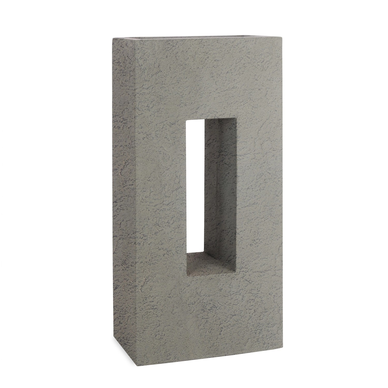 Pflanzwerk Hochbeet Pflanzkübel Vista Premium Frostbeständig Lava 92 cm Gra günstig online kaufen