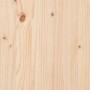 Detailaufnahme von unbehandeltem Kiefernholz für vidaXL Hochbett. Holzmaserung und Astlöcher sichtbar.