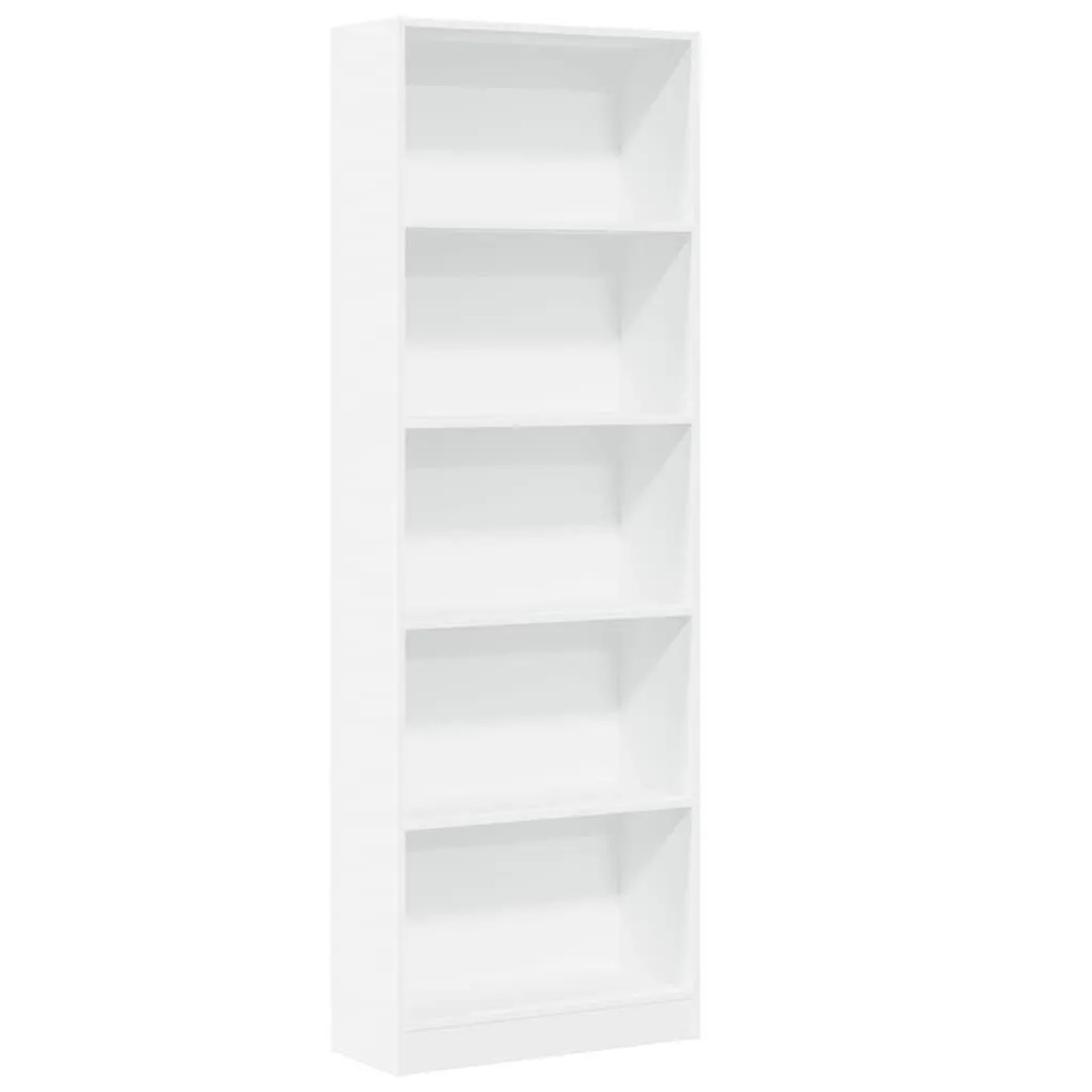 vidaXL Bücherregal Weiß 60 x 24 x 176 cm Holzwerkstoff 857821 günstig online kaufen