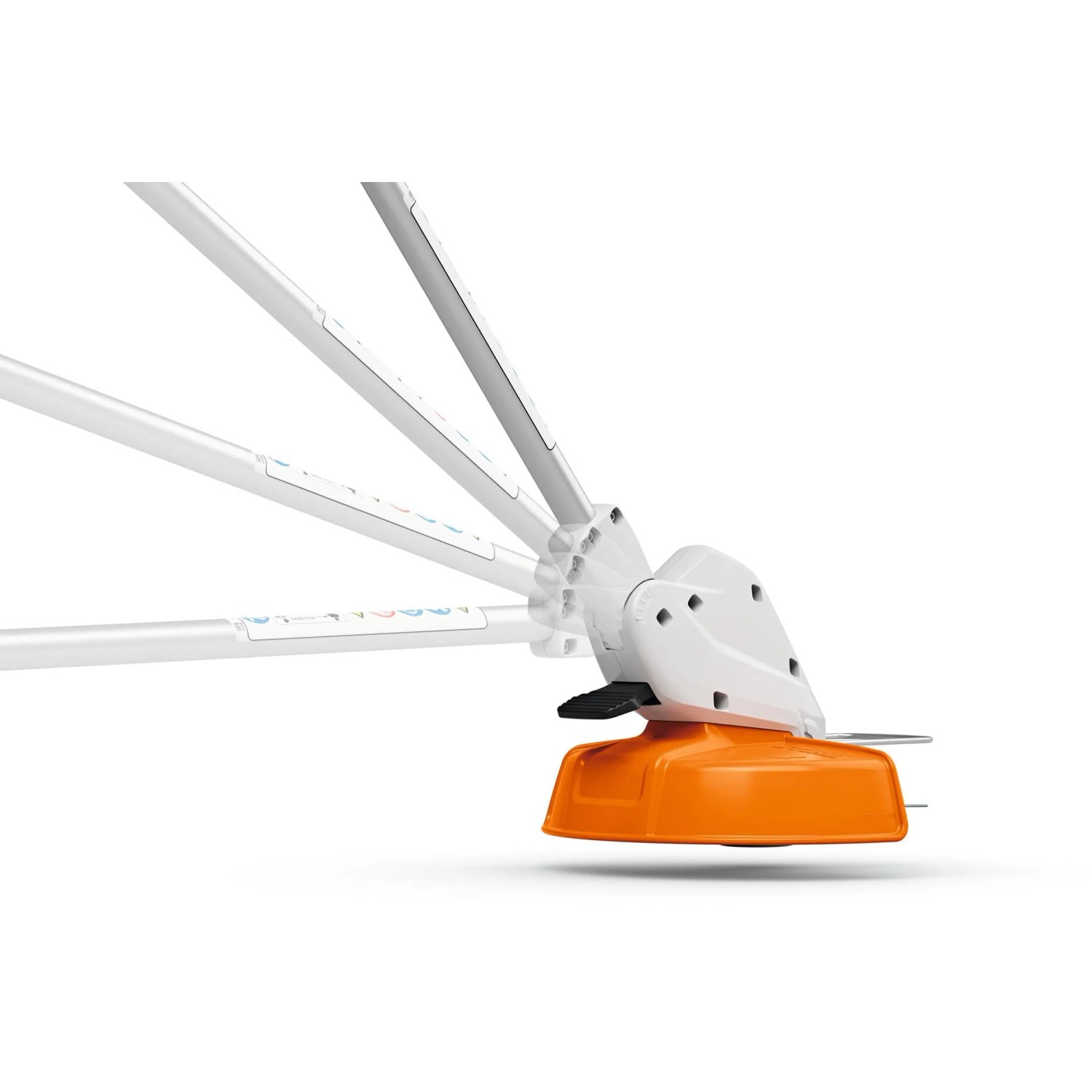 Stihl FSA 30 Akku-Freischneider mit verstellbarem Mähkopf und Teleskopschaft.