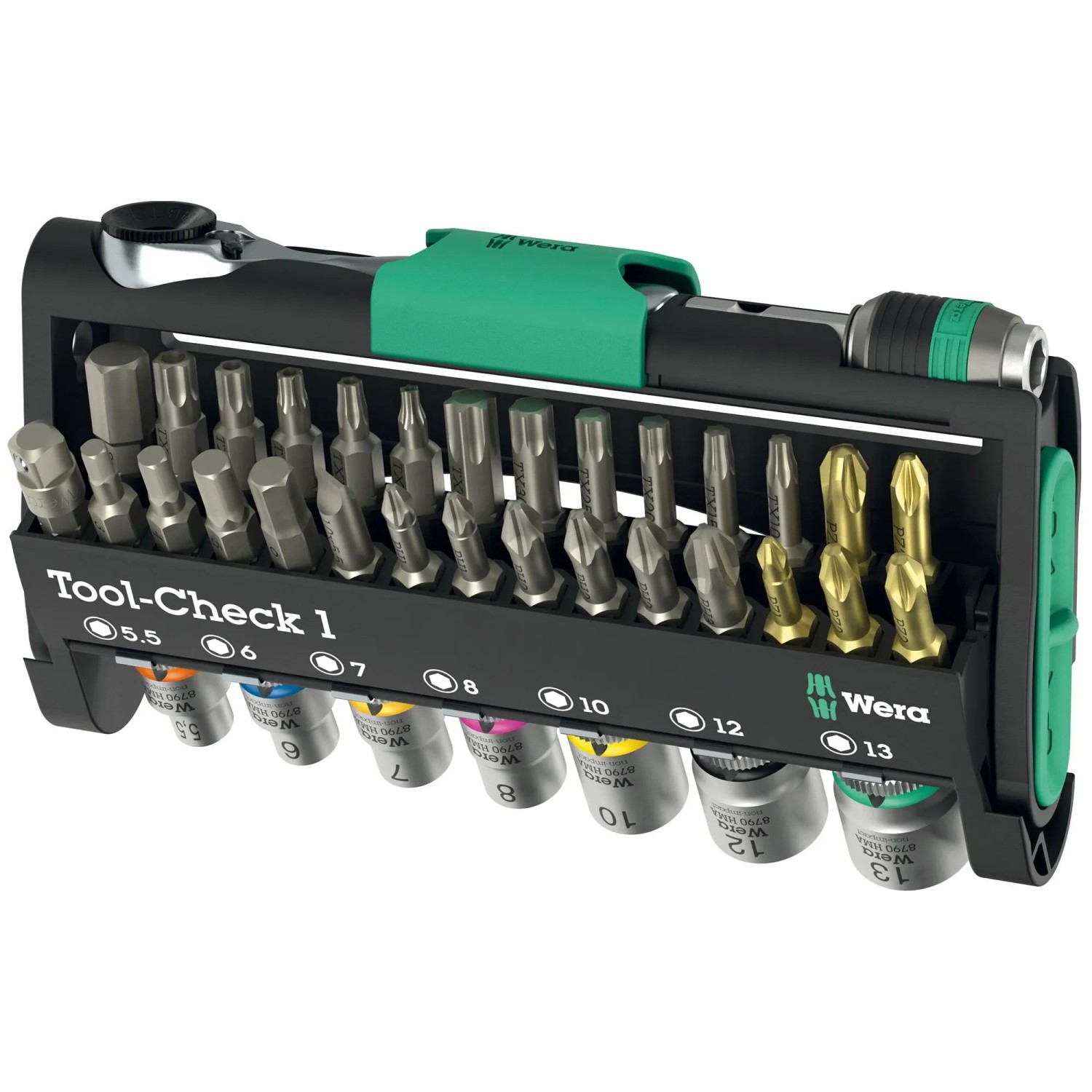 Wera Werkzeugset TC 1 Tool-Check 38-teilig