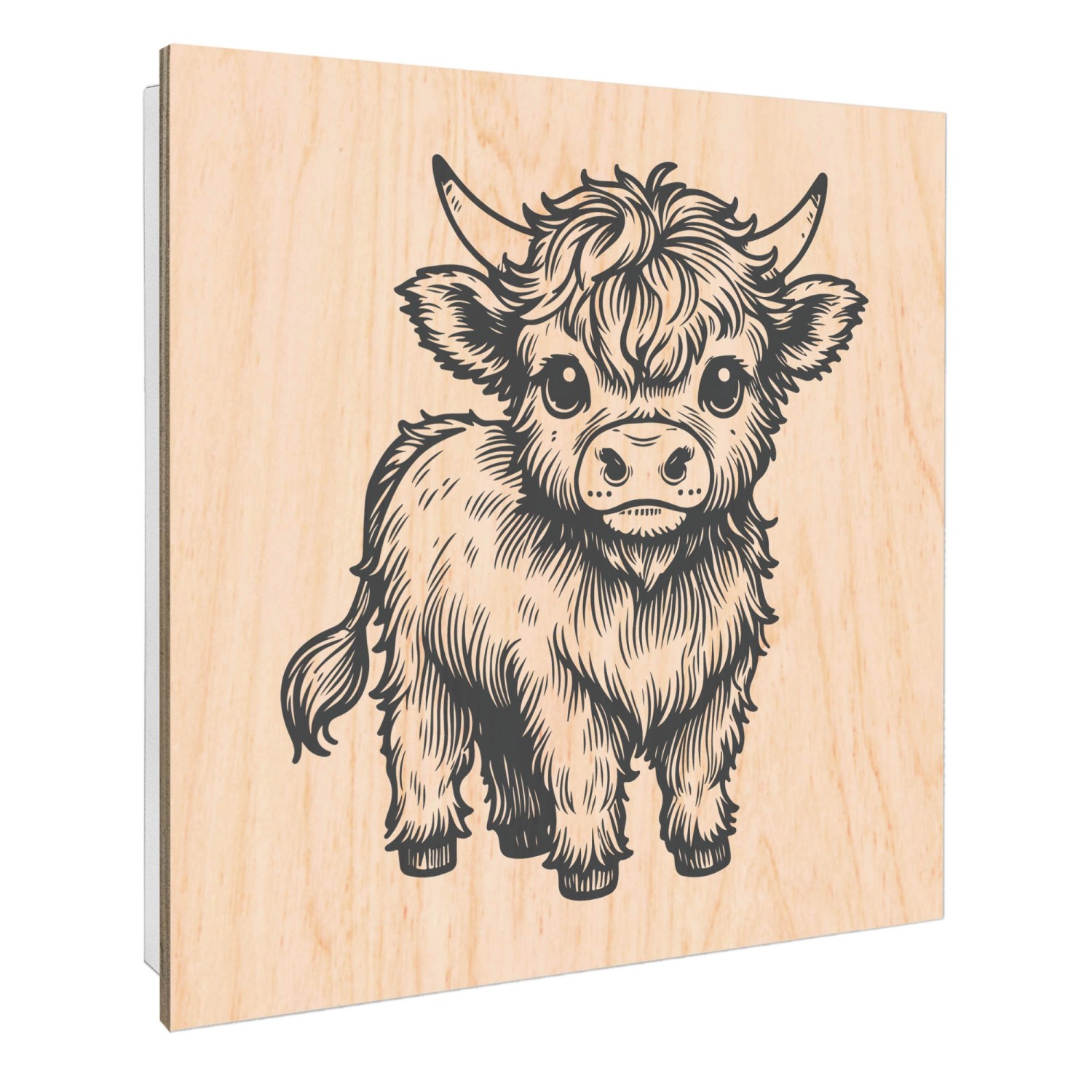 Banjado Großer Schlüsselbox Holz 30x30cm Weiß Scharnier Rechts 50 Haken Sch günstig online kaufen