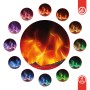 Kaminio Elektrokamin Marlon mit 3D-Flammeneffekt in 12 Farben.