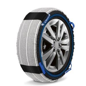Michelin SOS Grip Evo 8 Schneeketten aus Textil am Reifen, für PKW im Winter.