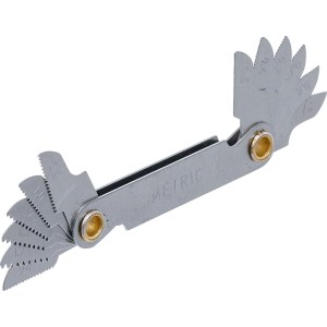 BGS Gewindeschablone 12 Blatt Metrisch 0 5 1 75 Mm 71039 12