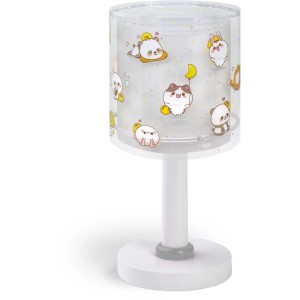 Dalber Nachttischlampe LED Nachtlicht für Kinder Kawaii Friends Tiere Grau