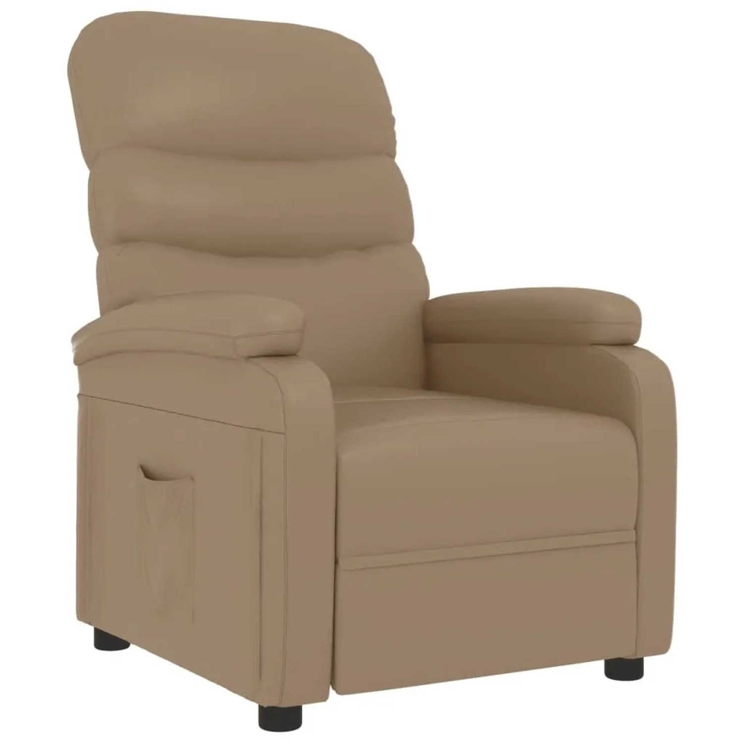 vidaXL Relaxsessel Cappuccino-Braun Kunstleder 342692