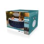 Verpackung des Bestway Lay-Z-Spa Hollywood AirJet, aufblasbarer Whirlpool mit LED-Beleuchtung.