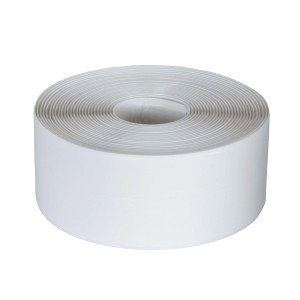 Rolle Dalsys Dichtungsband, selbstklebend, 5m x 4cm, PVC, weiß, für Fugenabdichtung.