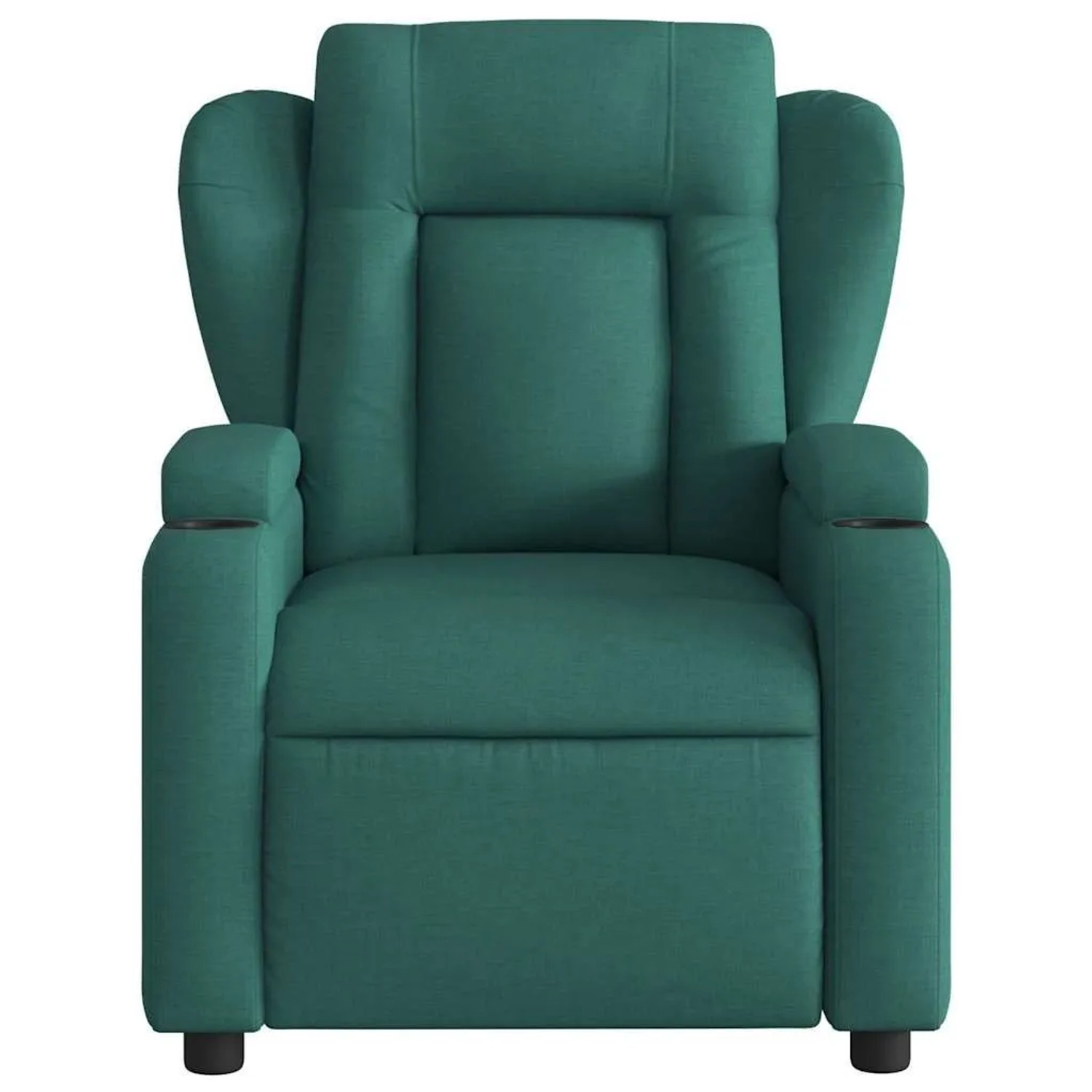 vidaXL Massage-Relaxsessel Dunkelgrüner Stoff 3206003_7