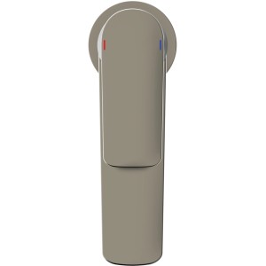 Ideal Standard Waschtischarmatur Connect Air Slim in Silver Storm, Aufsicht.