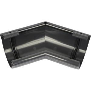 Marley Dachrinnen-Ecke 135 Grad, Anthrazit, für RG 100 Dachrinnensystem.
