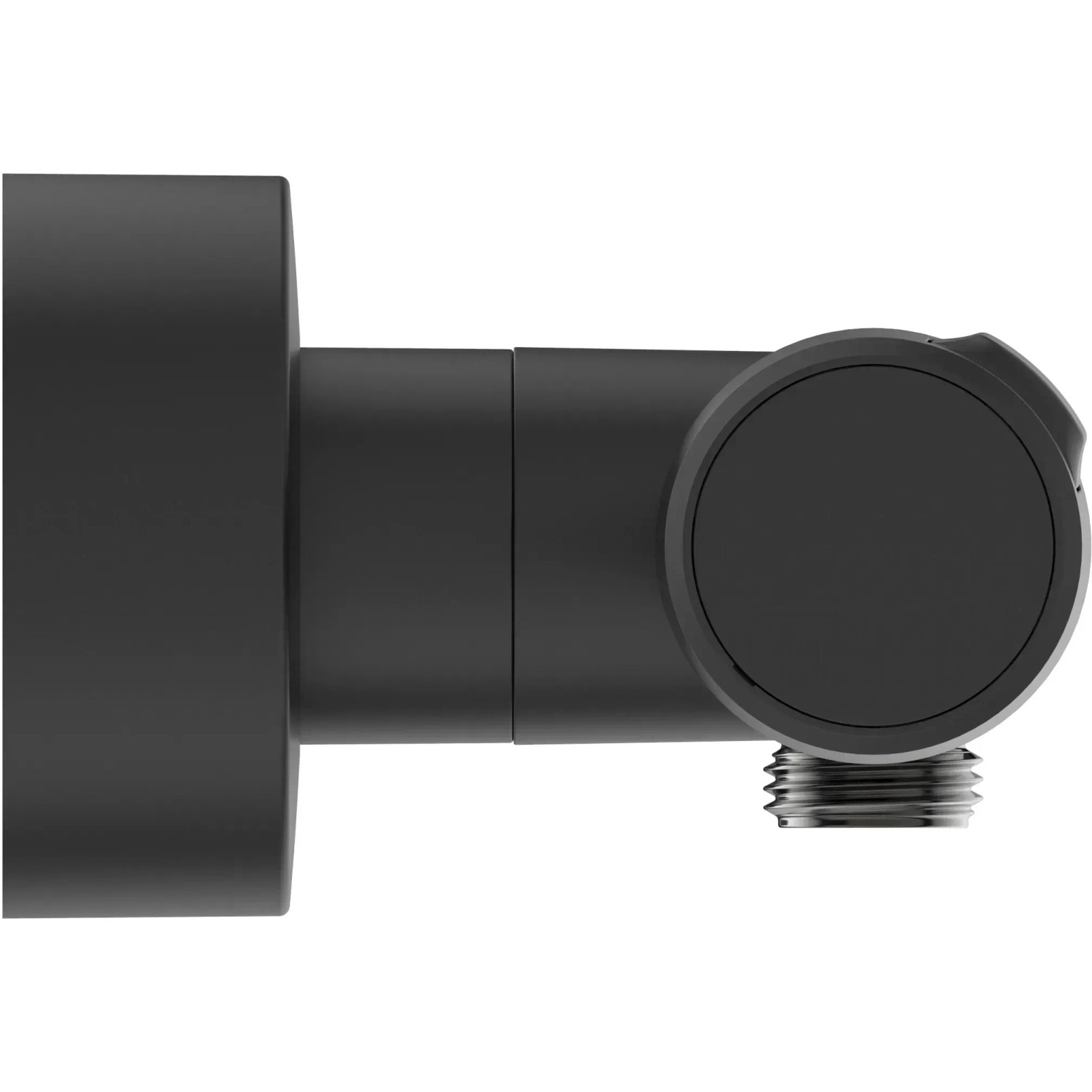 Ideal Standard Ceratherm T25 Brausethermostat Aufputz, Silk Black Oberfläche.