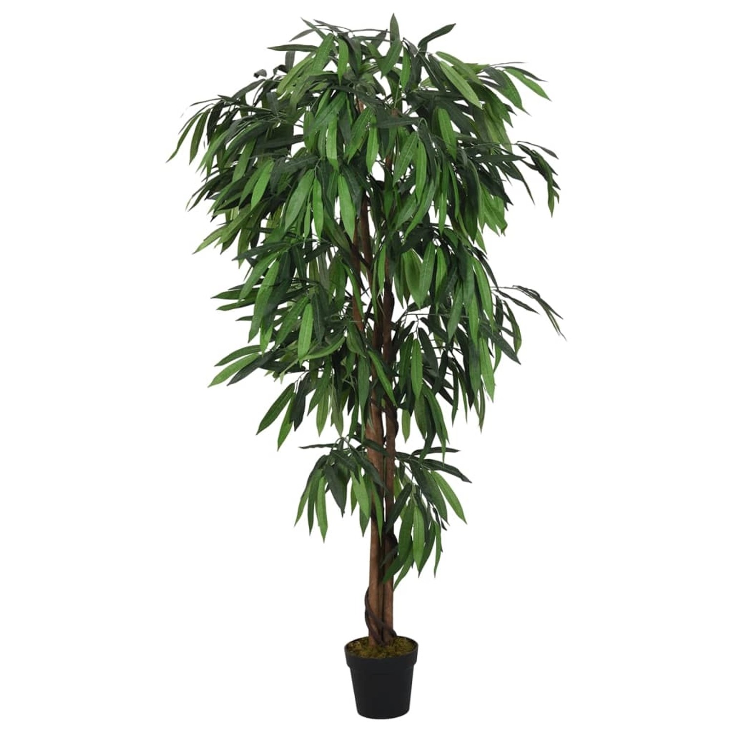 vidaXL Mangobaum Künstlich 300 Blätter 80 cm Grün günstig online kaufen