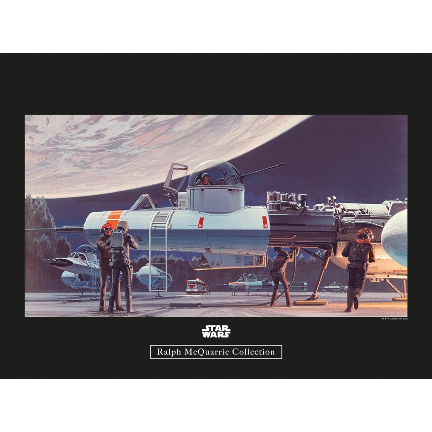 Komar Poster "Star Wars Classic RMQ Falcon Hangar", Star Wars, (1 St.), Kin günstig online kaufen