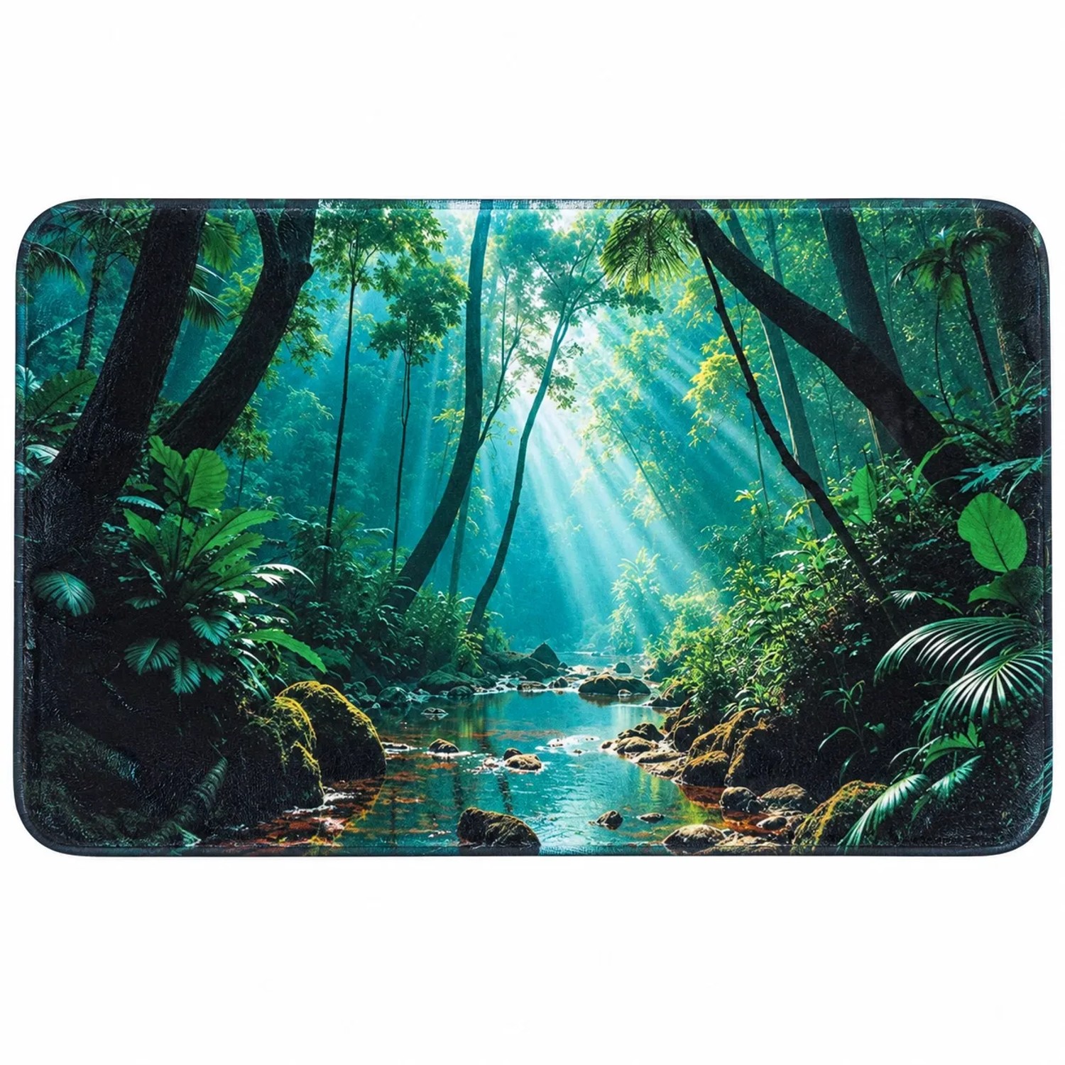 SANILO Badteppich Rainforest 70 x 110 cm