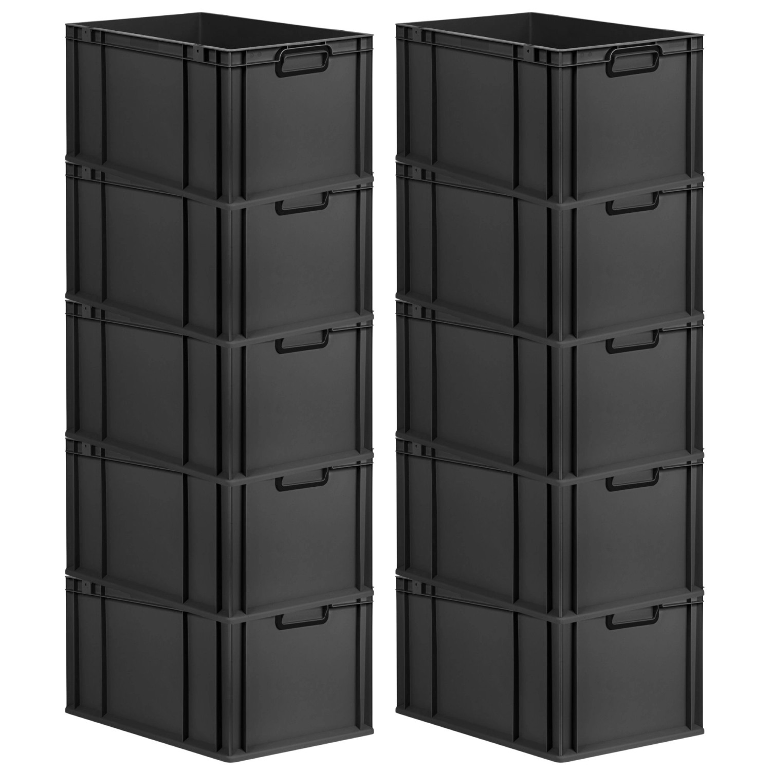 PROREGAL SparSet 10x Eurobox Nextgen Color HxBxT 32x40x60cm 65 Liter Griffe günstig online kaufen