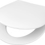 Weißer Cedo WC-Sitz mit Absenkautomatik aus Rezyklat.