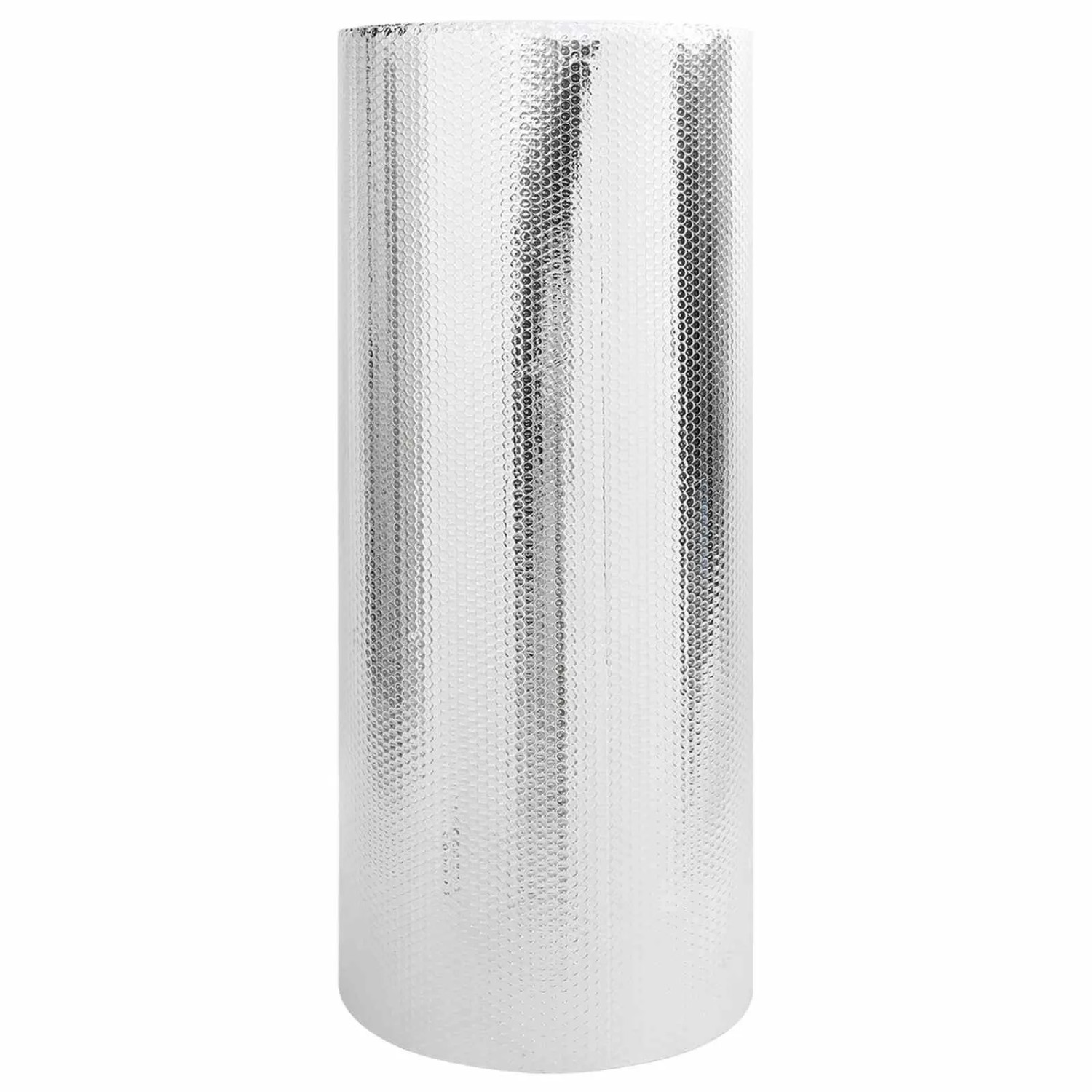vidaXL Heizkörper-Reflektorfolie Silber 10 x 1 m Polyethylen 42009824