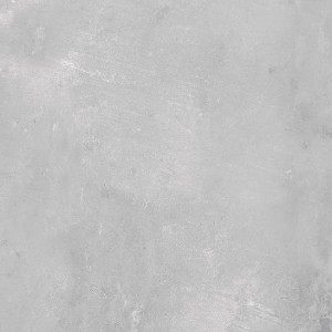 Graue, matte 60x60 cm Feinsteinzeug Bodenfliese mit glasierter Oberfläche.