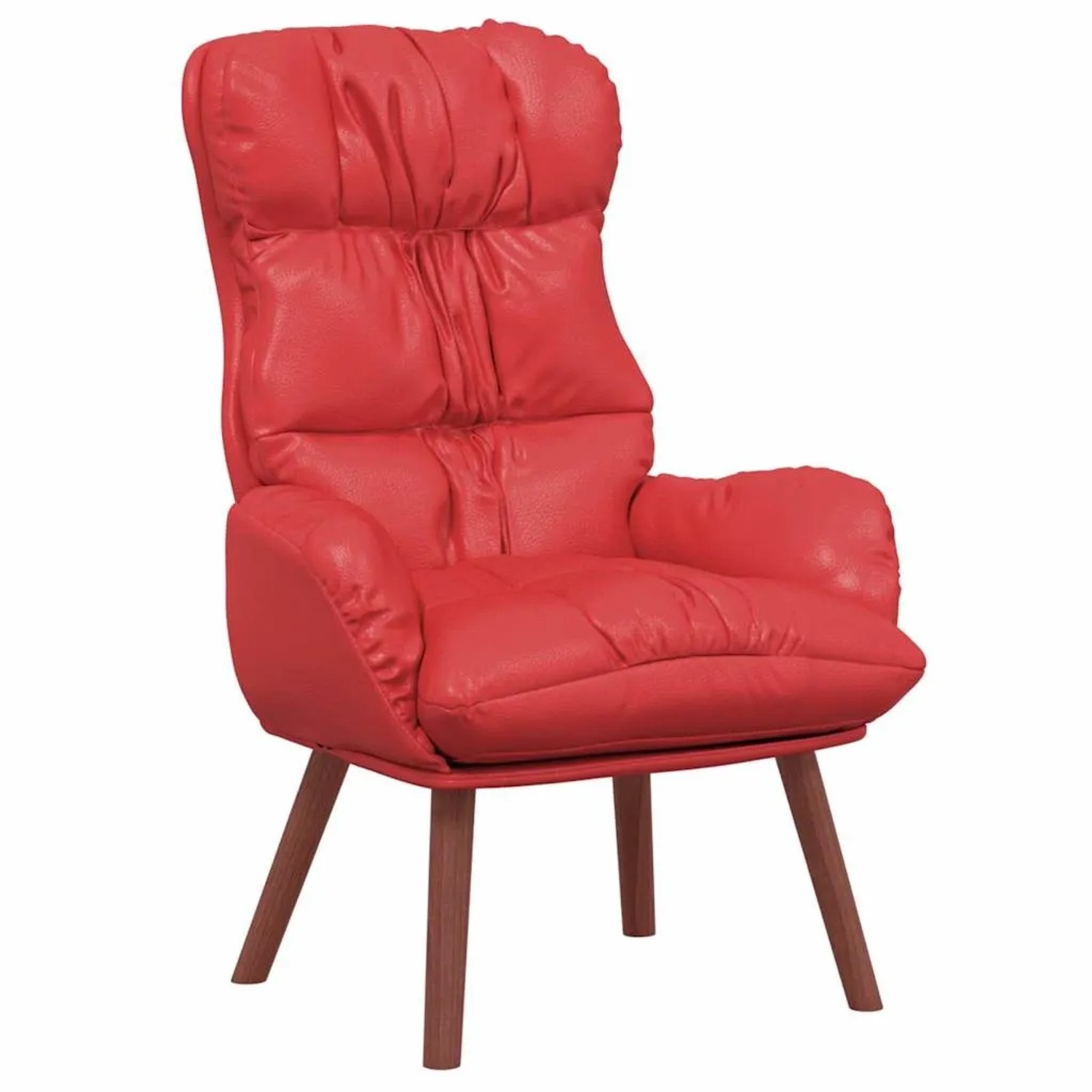 vidaXL Relaxsessel Rot 69 x 74 x 93 cm Kunstleder 42001876