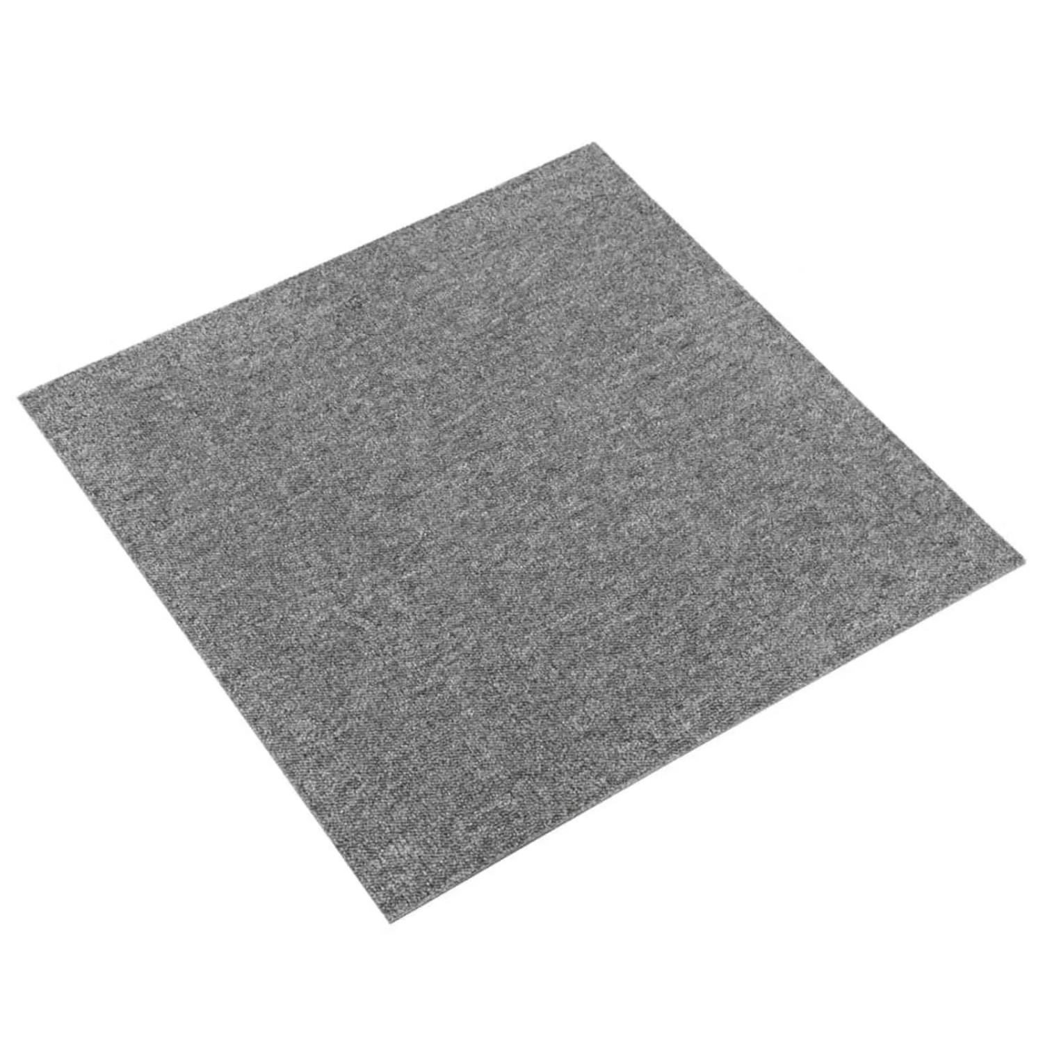 vidaXL Teppich 20 Stk Grau 50 x 50 cm Polypropylen 42046748