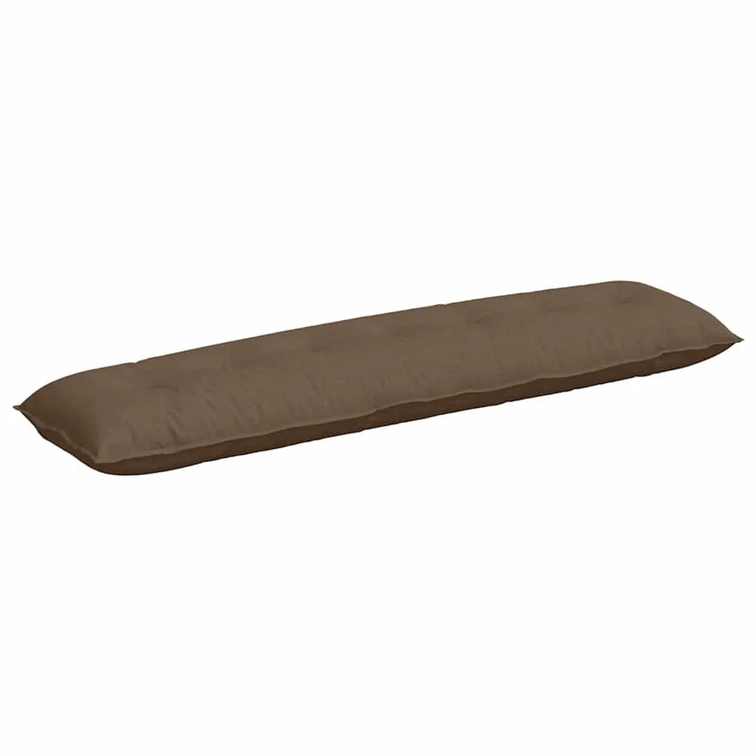 vidaXL Rückenkissen Braun 200 x 19 x 50 cm Stoff 42014963