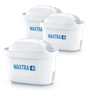 Brita Maxtra+ Wasserfilter Kartuschen, 3er Pack. Reduziert Kalk und verbessert den Geschmack.