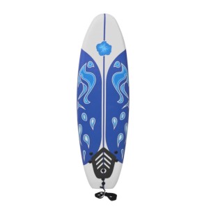 vidaXL Surfboard Blau 170 cm 91257