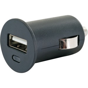 Schwaiger USB Ladeadapter für Zigarettenanzünder (12-24V) zum Aufladen mobiler Geräte.