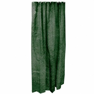 Euroshowers Duschvorhang Wasserstruktur 180 x 200 cm mit 12 Ringen