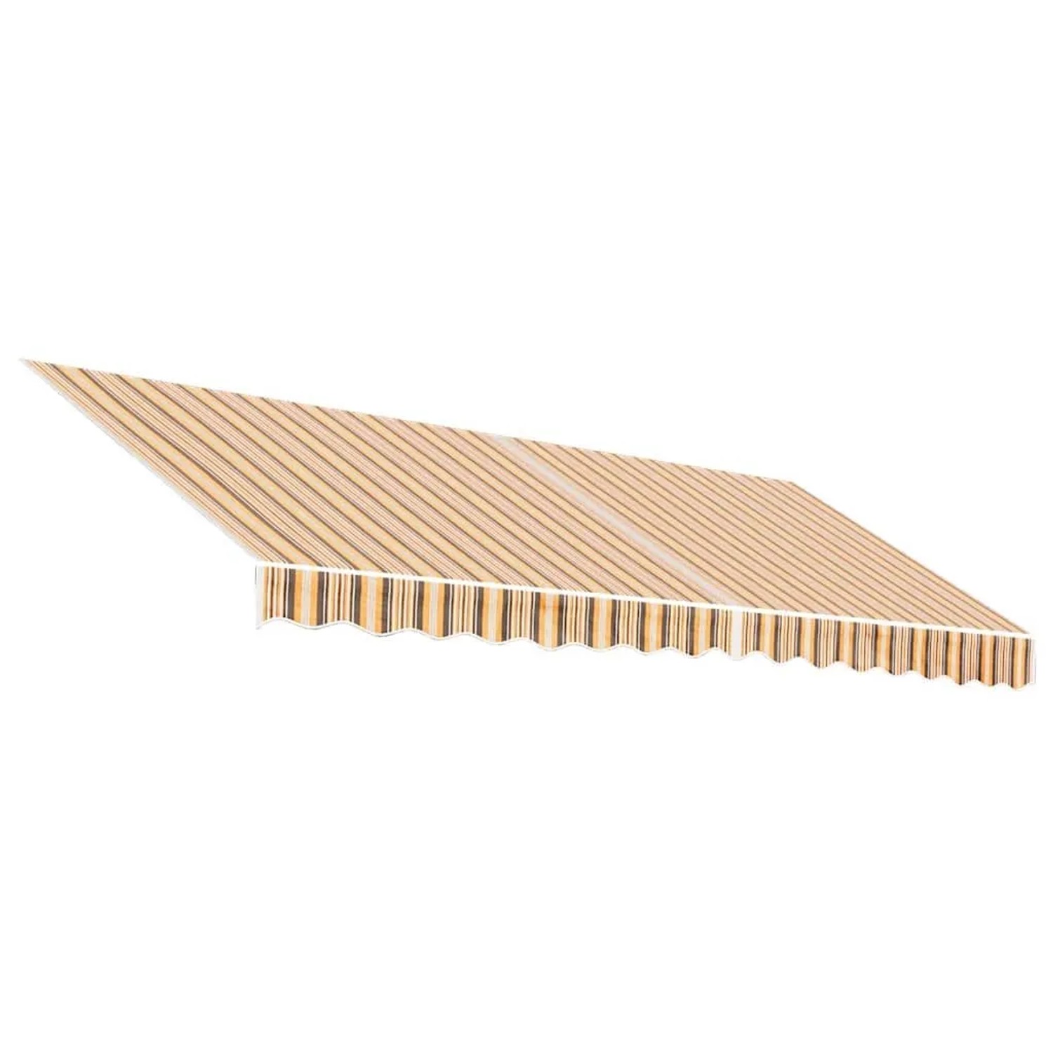 Furnicato Markisenbespannung Mehrfarbig Gestreift 4x35 M