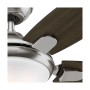 HUNTER Deckenventilator Contempo, 132 cm, Nickel gebürstet, mit Licht und Fernbedienung.