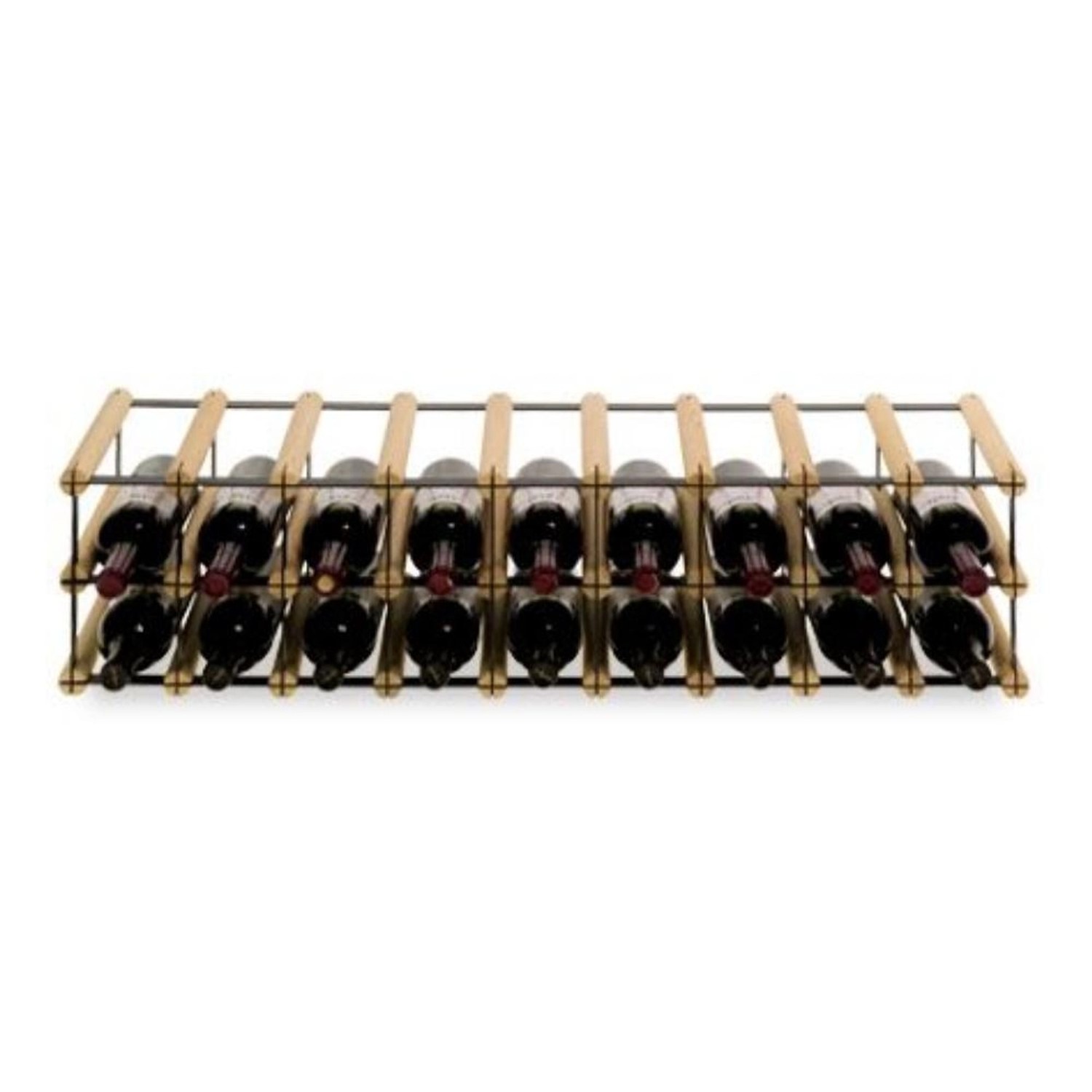 PROREGAL Modulares Weinregal Vinotega Mod Metal HxBxT 22,5 x 92,5 x 24,5 cm günstig online kaufen