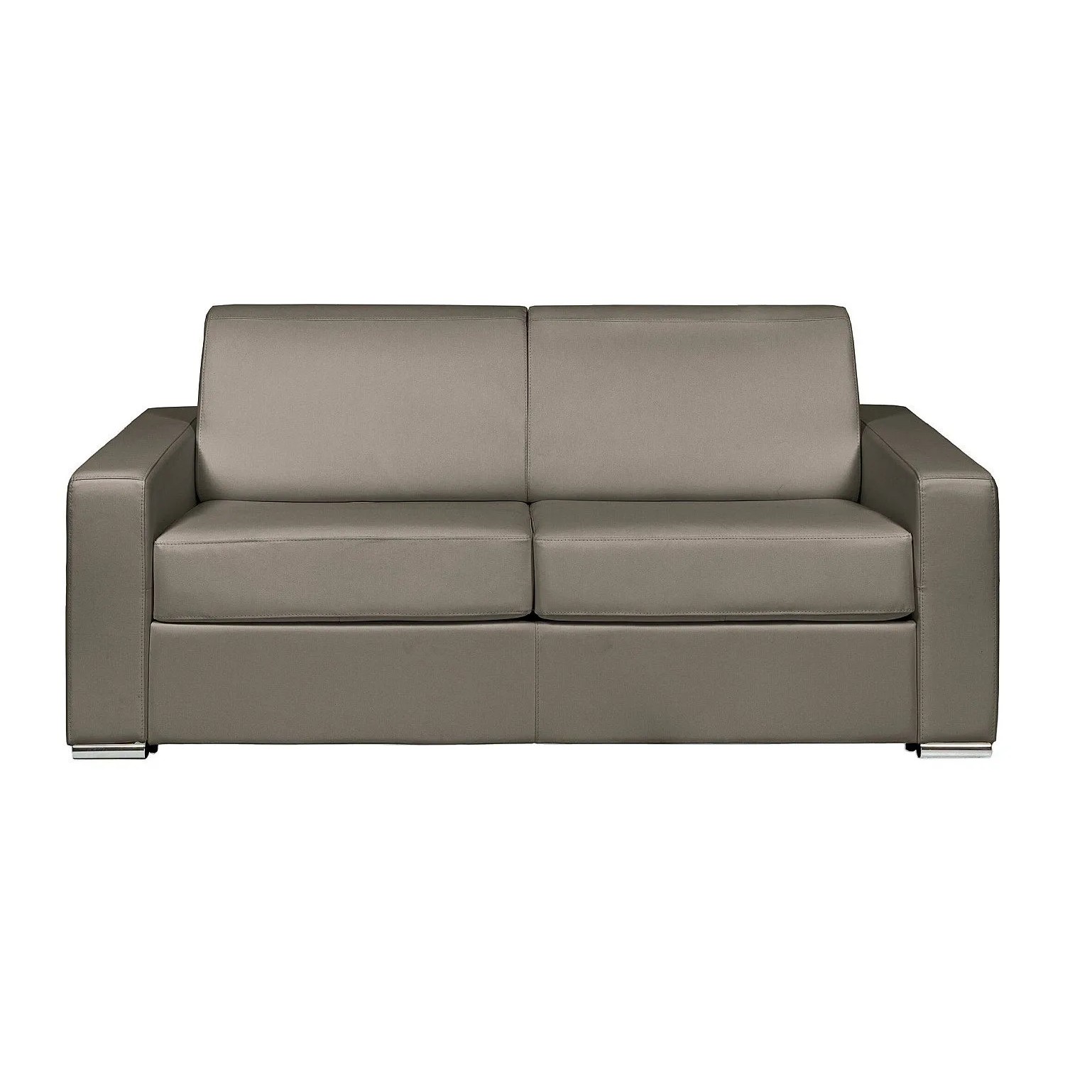 Vente-unique Schlafsofa Calito Taupe 216 cm