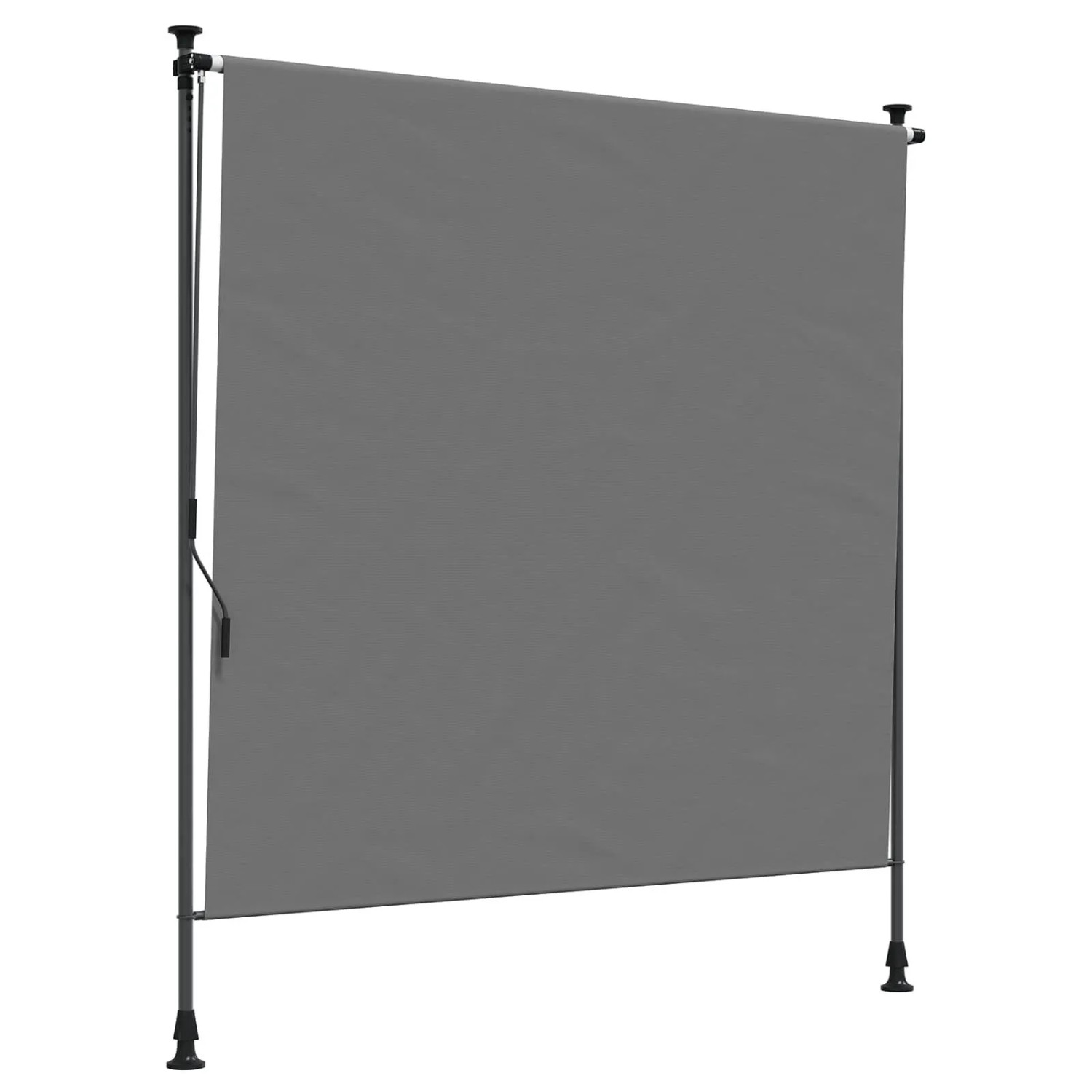 vidaXL Outdoor Rollo Hellgrau 120 x 270 cm 42037134