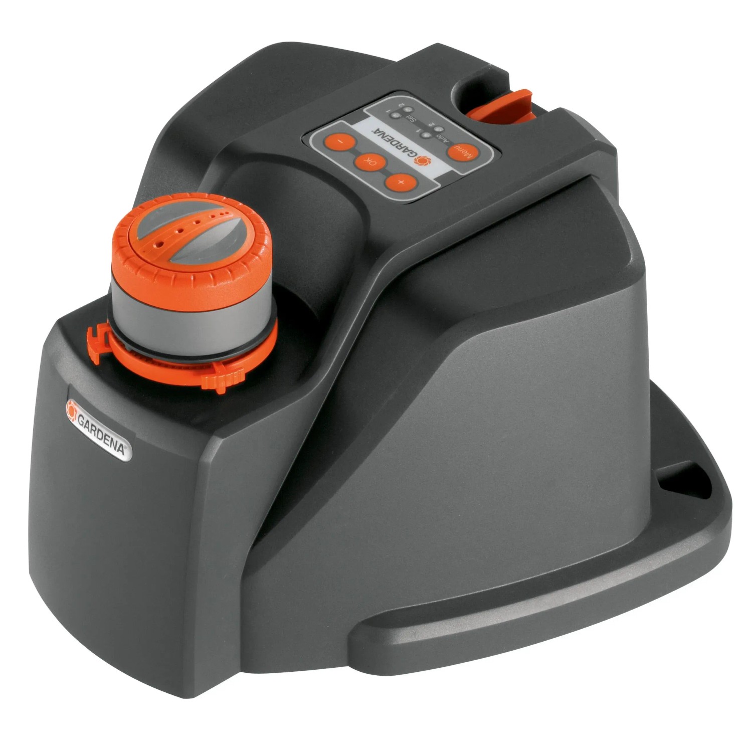 Gardena Comfort Vielflächenregner AquaContour automatic für bis zu 350 m² Gartenfläche.