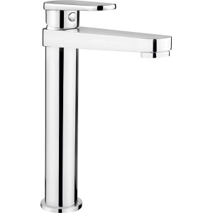 baliv Waschtischarmatur WT-191 Chrom, hoher Auslauf für Waschbecken.