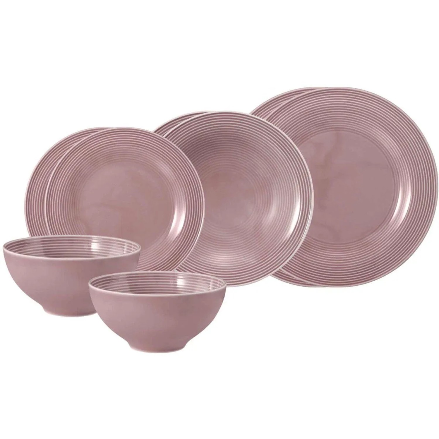 Seltmann Weiden Beat Color Glaze Einsteiger-Set 8-teilig Altrosa