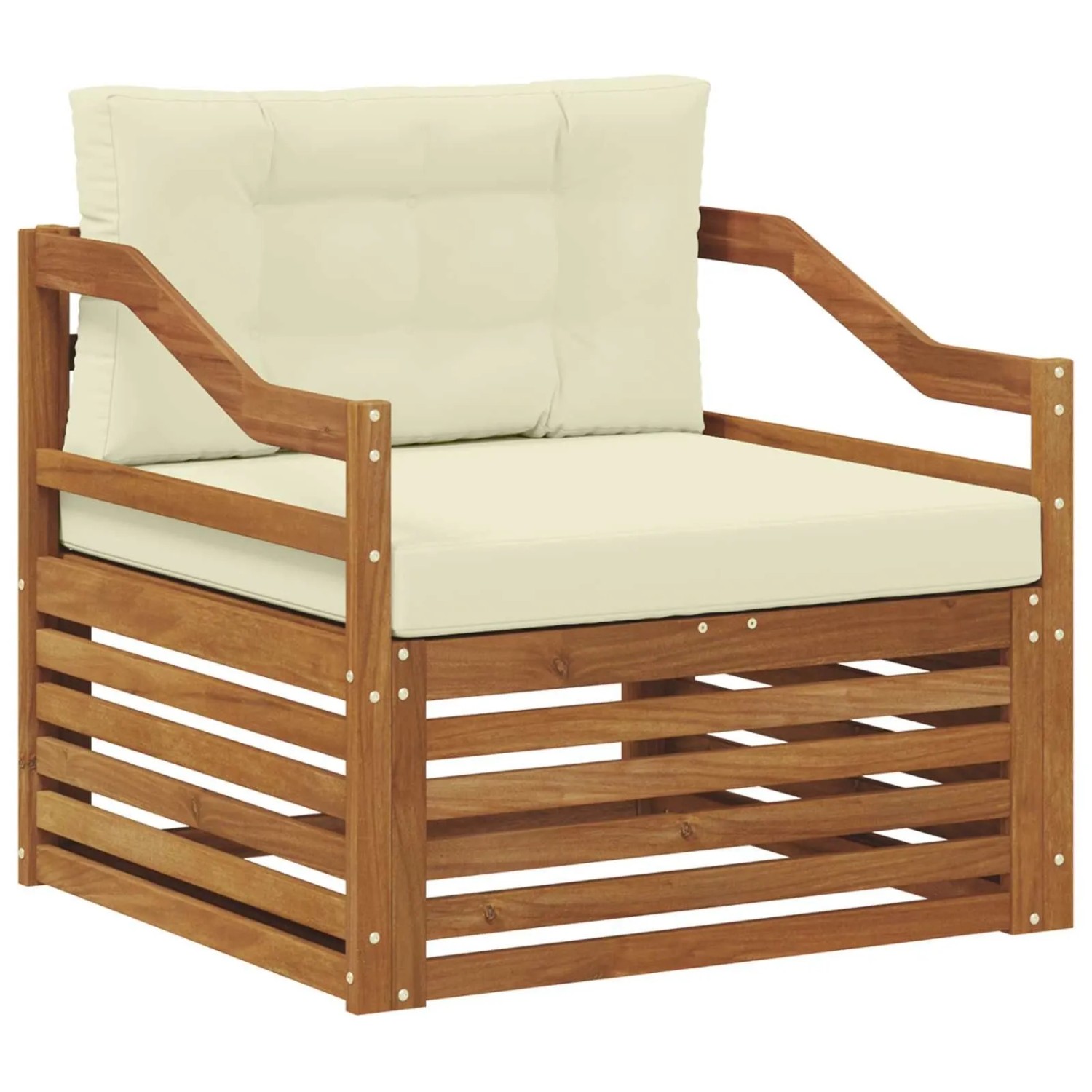 vidaXL Outdoor-Sofagarnitur Massivholz Akazie Natur 3436410