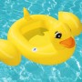 Bestway Kinder-Schlauchboot Ente, gelb, mit Lautsprecher, für Badespaß im Pool.