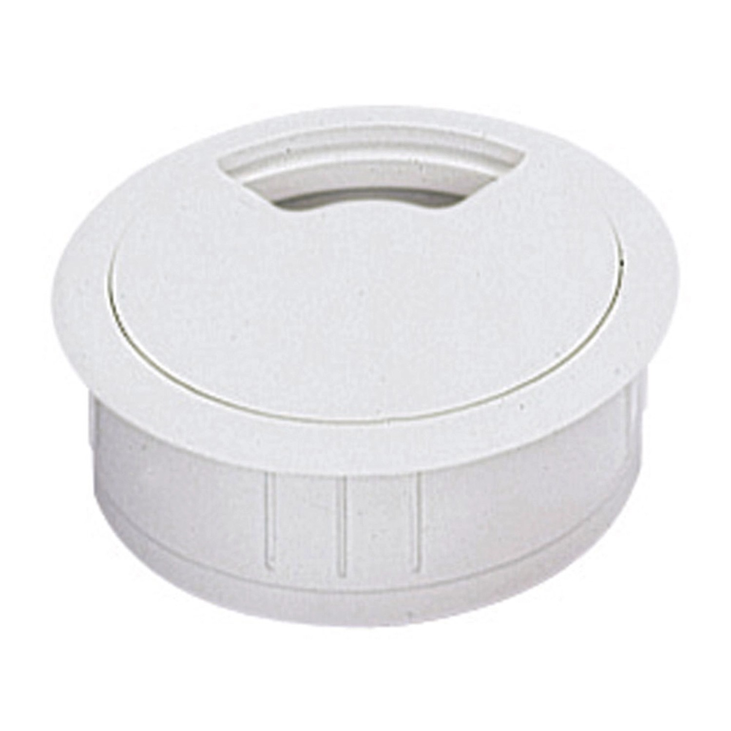 Hettich Kabeldurchlass ø 80 Mm - Chrom Matt Für Saubere Kabelverlegung