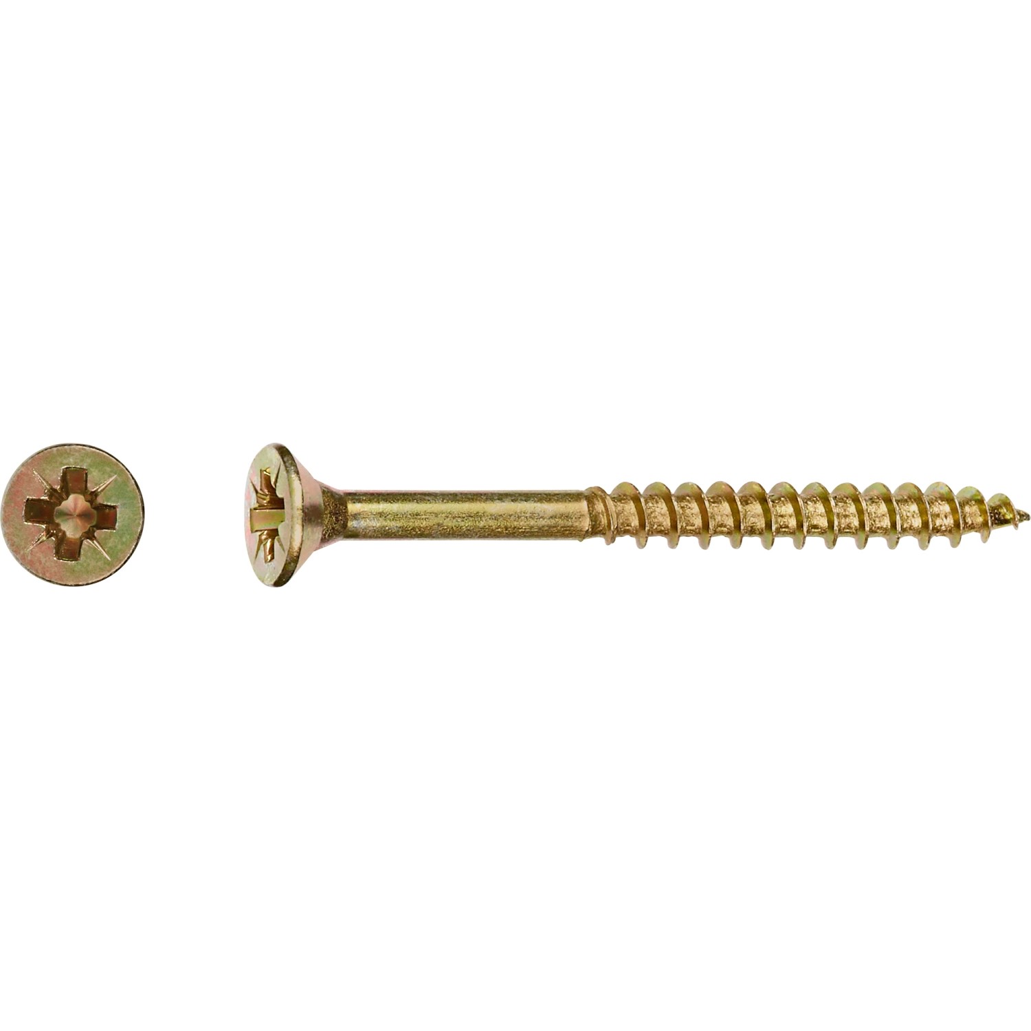 LUX Holzschraube Außensechskant Ø 6 mm x 40 mm 100 Stück