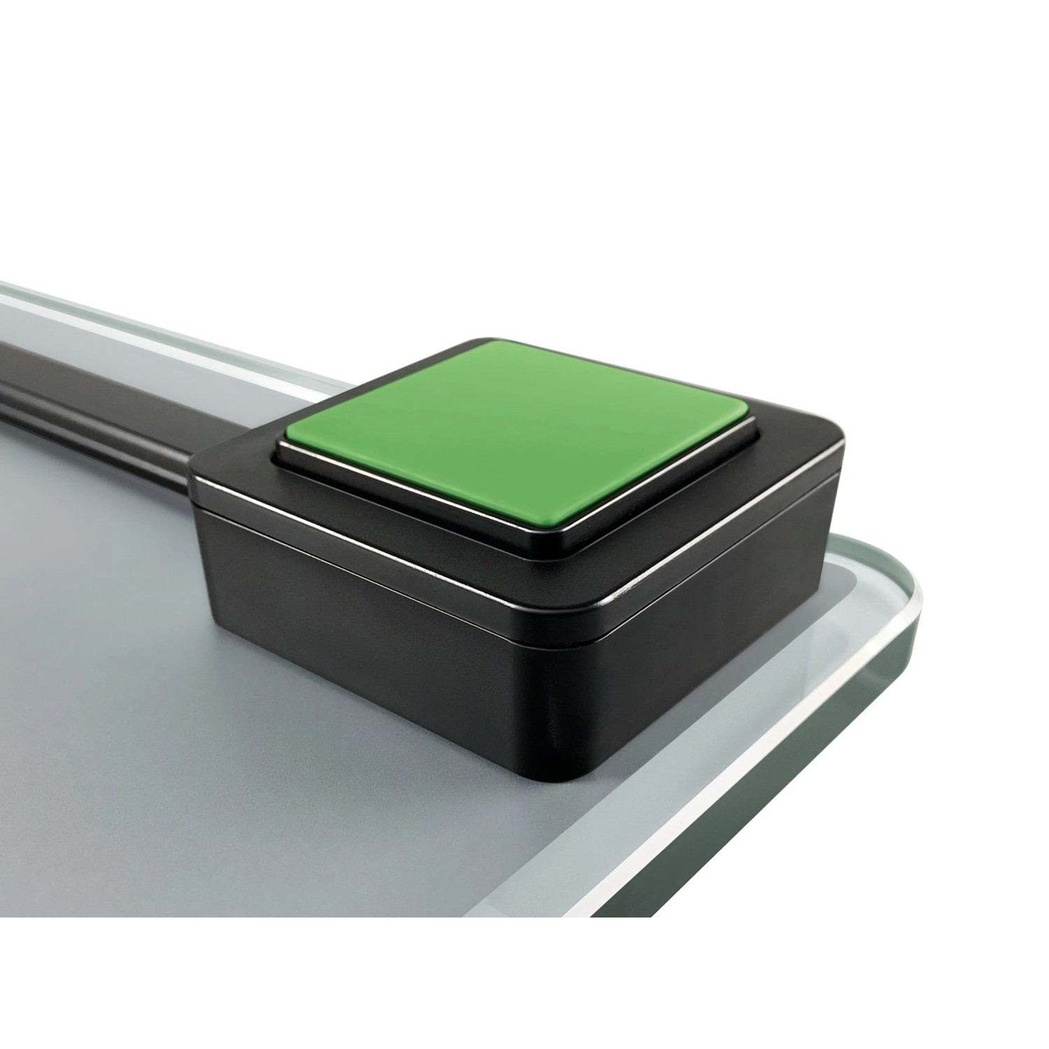 Leifheit Personenwaage Digital Style Sense Comfort 600, silbergrau, Detailansicht.